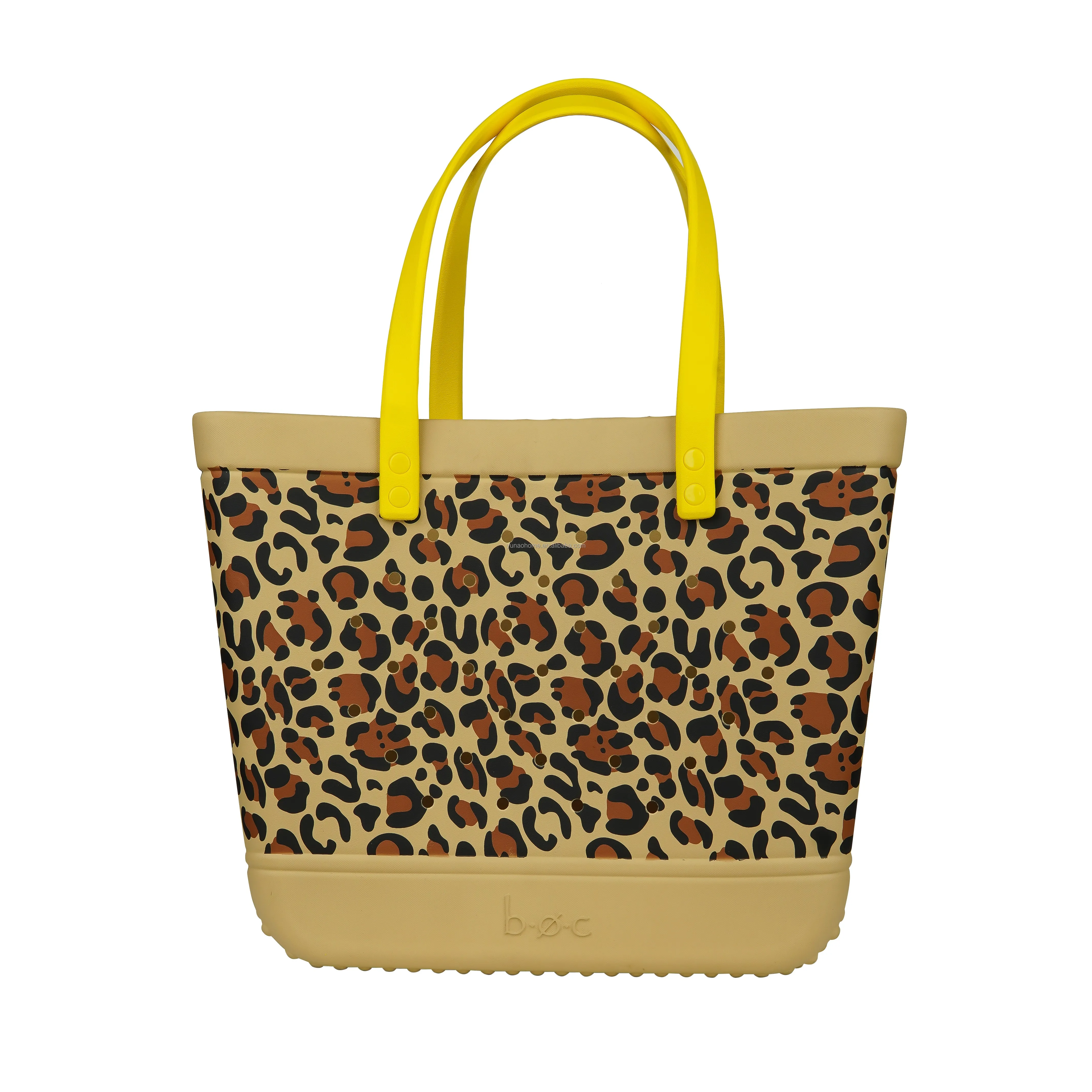 Summer Jelly Bog Basket Sun Bath Swimming Pool Eva Rubber Hole Bag Nursing Large Beach Tote Bogg Bag Crock Waterproof