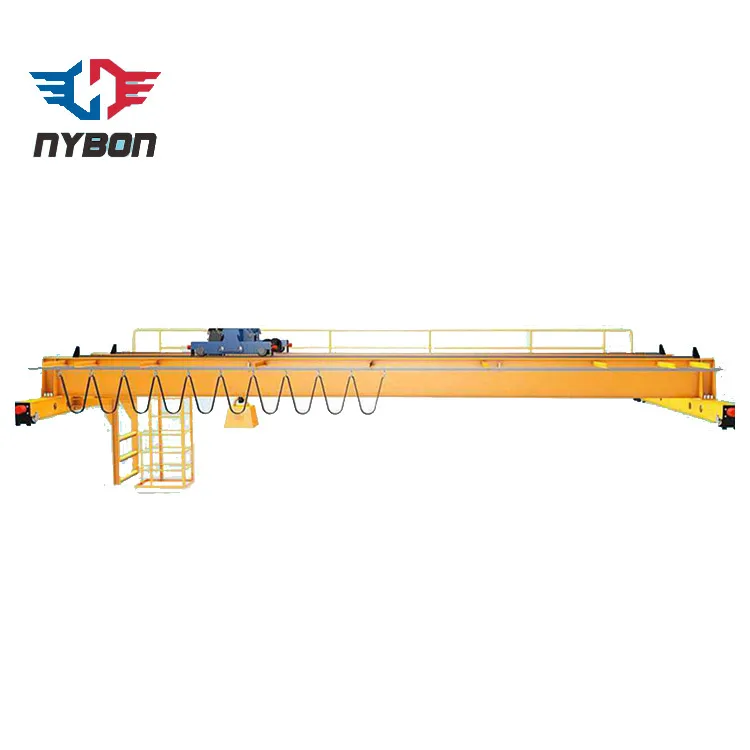 Customized Electric Industrial Double Girder Roof Radio Control Overhead Crane 5~50 Ton