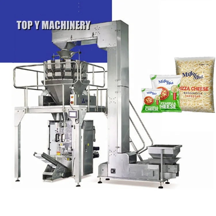 TOP Y High Quality Full Automatic Weighing Filling Mozzarella Cheese Packing Machine Food Packaging Machine