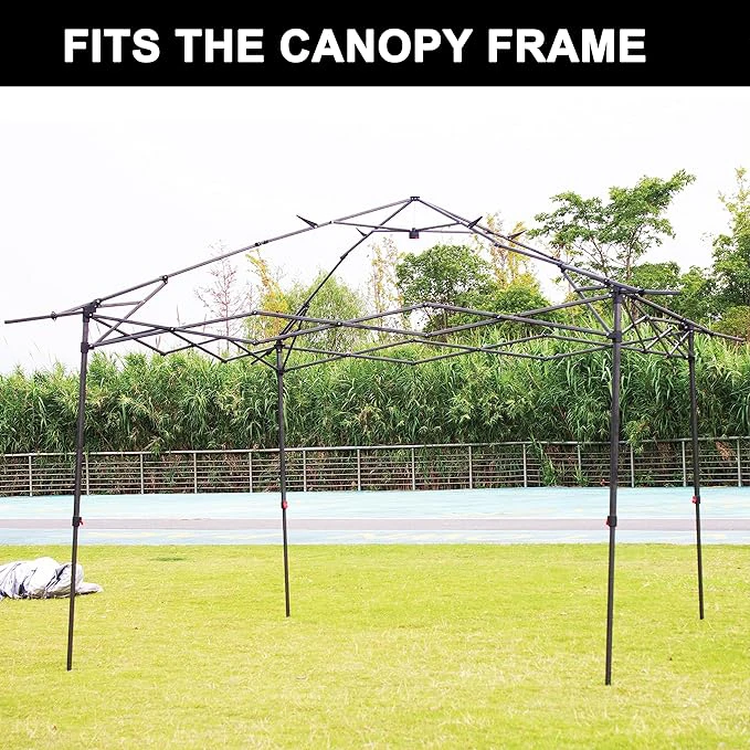 SCOCANOPY Instant Shelter Durable Material Blue 12x12ft Canopy Replacement Cover for Compatible MasterCanopy ABCCanopy Frame