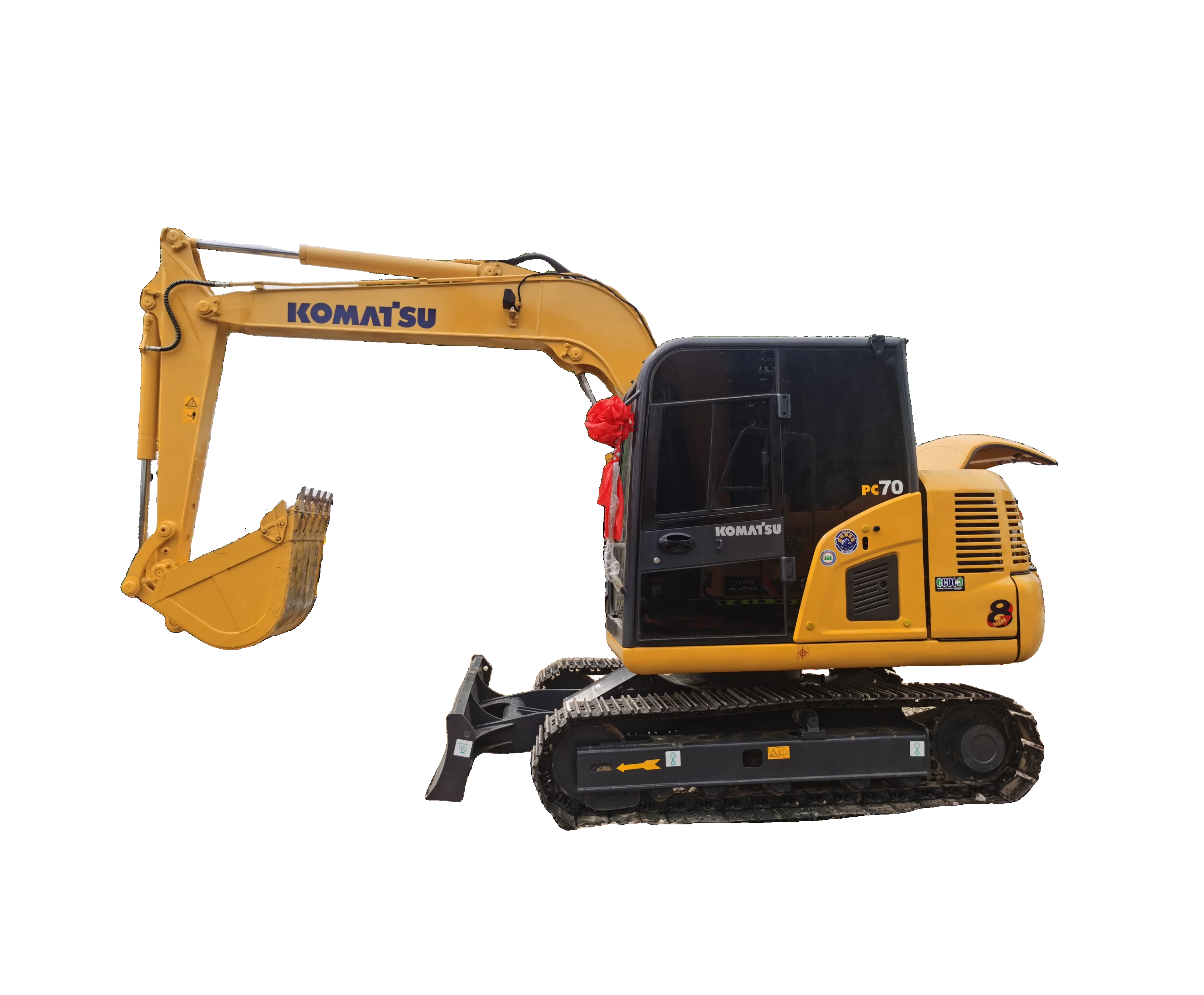 Экскаваторы Komatsu pc70-8 б/у высококачественный гусеничный по низкой цене японский оригинальный гидравлический 7 тонн для продажи