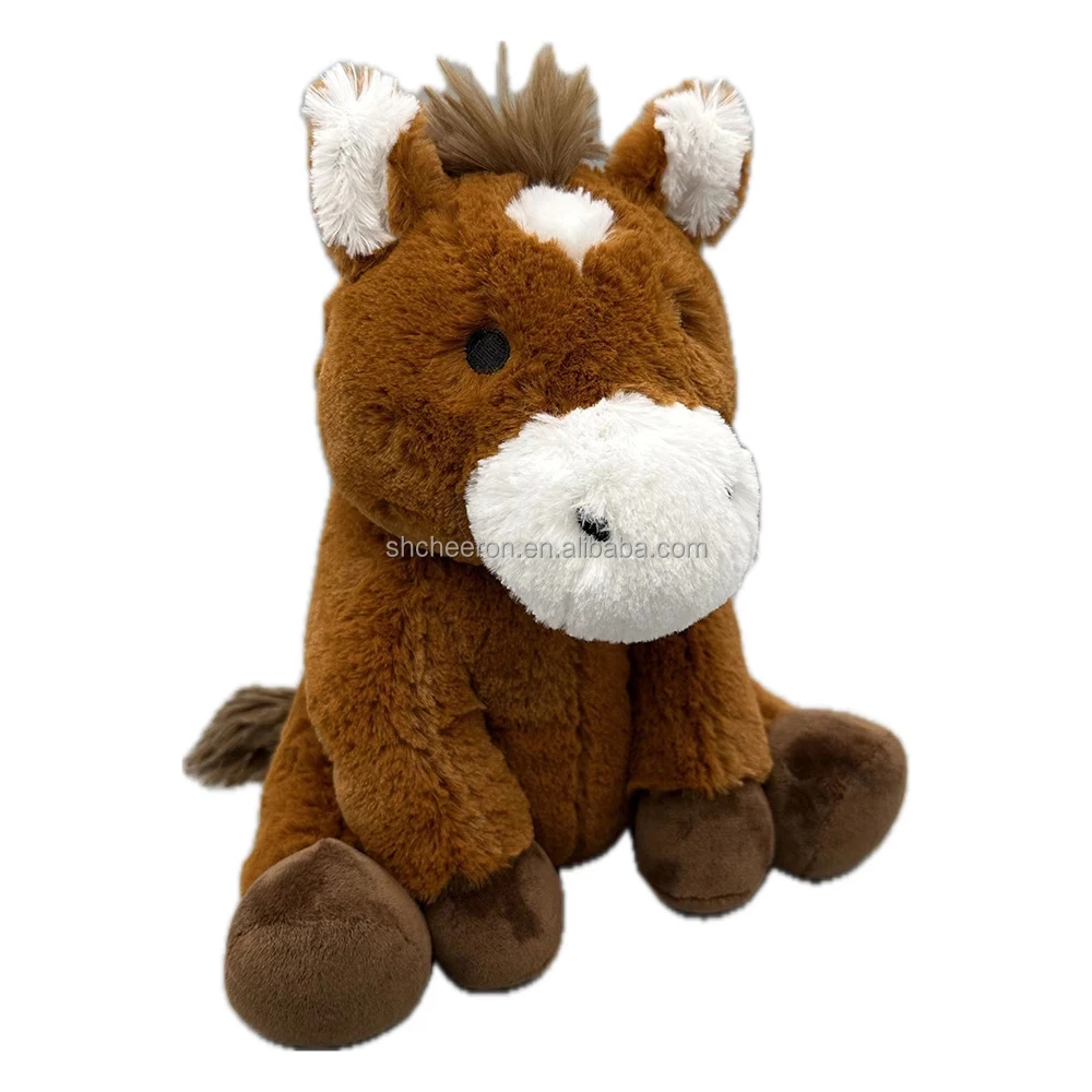 Wholesale horse unicorn donkey soft stuffed toy custom toy animal toys