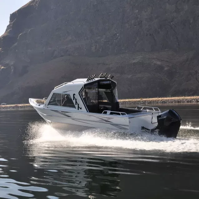 22ft  Fishing  Aluminium Closed Cabin High Speed Jet Boats