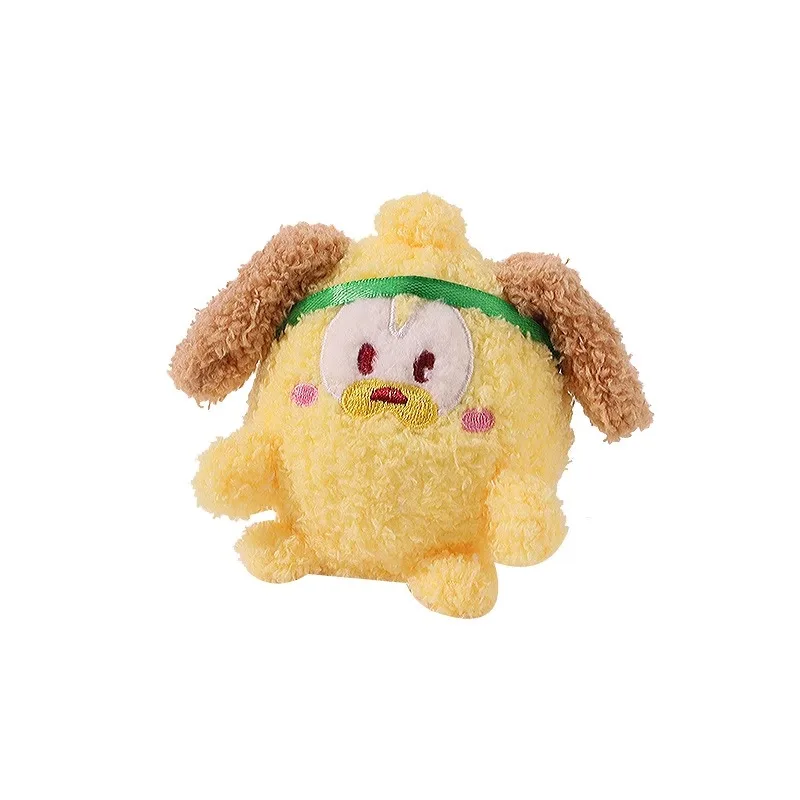 Net Red Ji Pig Decompression Kneading Doll Cotton Keychain Pendant Small Gift Keychain Doll Catching Machine