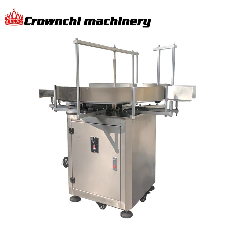 Auto bottle feeding machine plastic glass sorting deliver