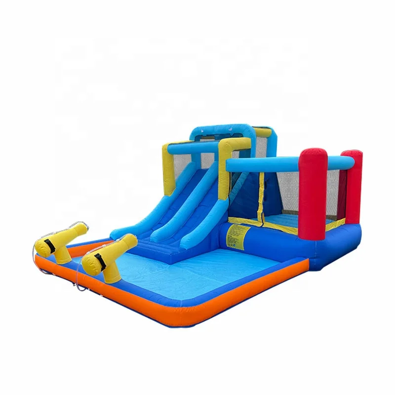 Funny sport theme indoor outdoor entertainment grassland park kid toy inflatable castle inflatable bounce house trampoline