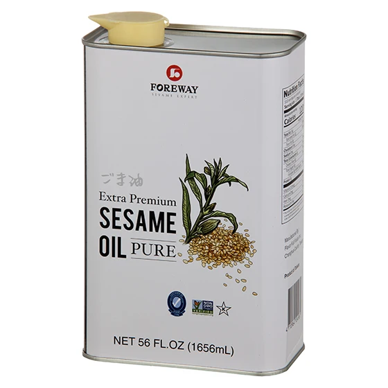 
Manufacturer 1.8l high quality pure sesame oil edible cooking oil 