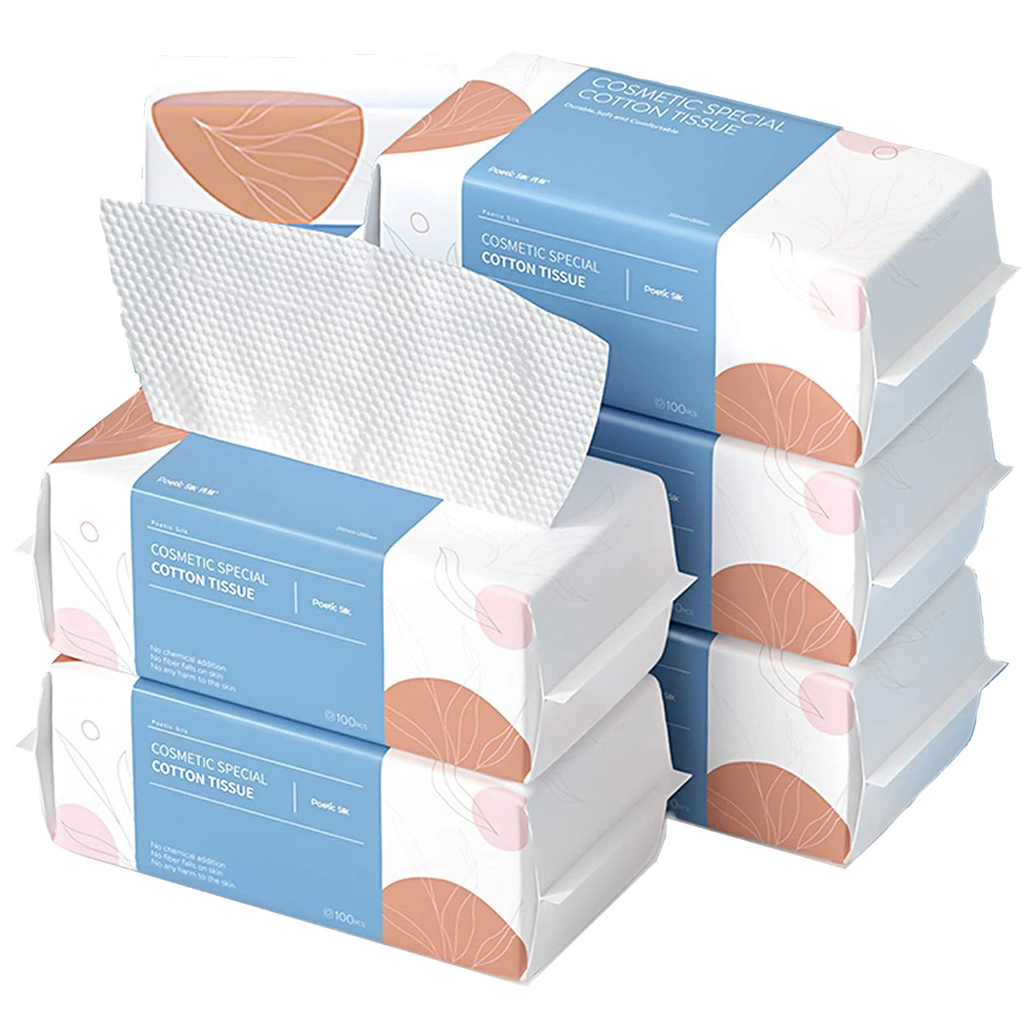 Cheap Raw Wood Pulp Cleansing Tissuessoft Tissue Paper