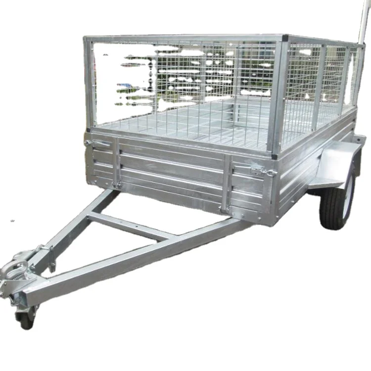 6x4 7x4 7x5 8x4 8x5 10x5   galvanized car  trailer