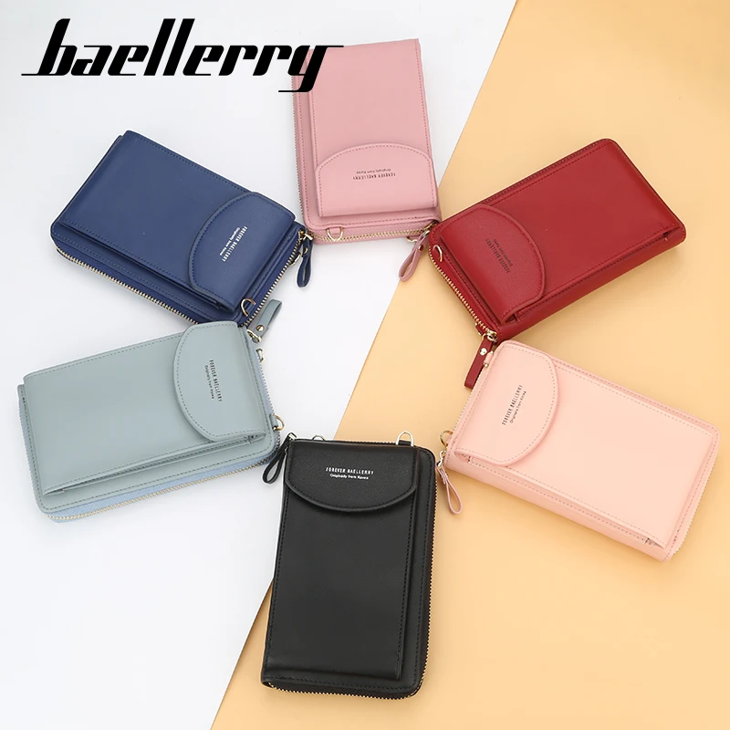  Лидер продаж Модный женский многофункциональный кошелек Baellerry из искусственной кожи Женский на