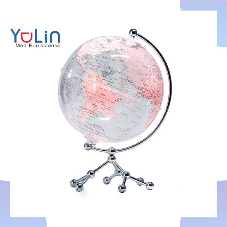 Pink Color Cute Style Home Decor Living Room Use Crystal Creative Products Newcolor Novelty Gifts Globe Earth Globe