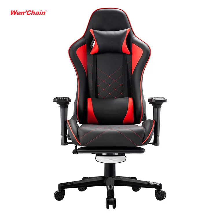 Wenchen G096A-1 High Quality Custom Executive Luxury 4D Armrest Ergonomic Footrest Gaming Chair