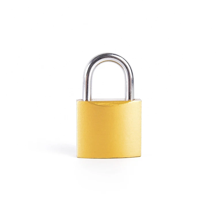 Brass Painted Iron Padlocks and keys in bulk waterproof safety padlock Cheap price iron locker key