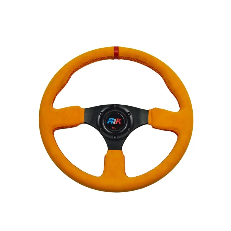 PU / PVC / leather material the 350mm bus steering wheel