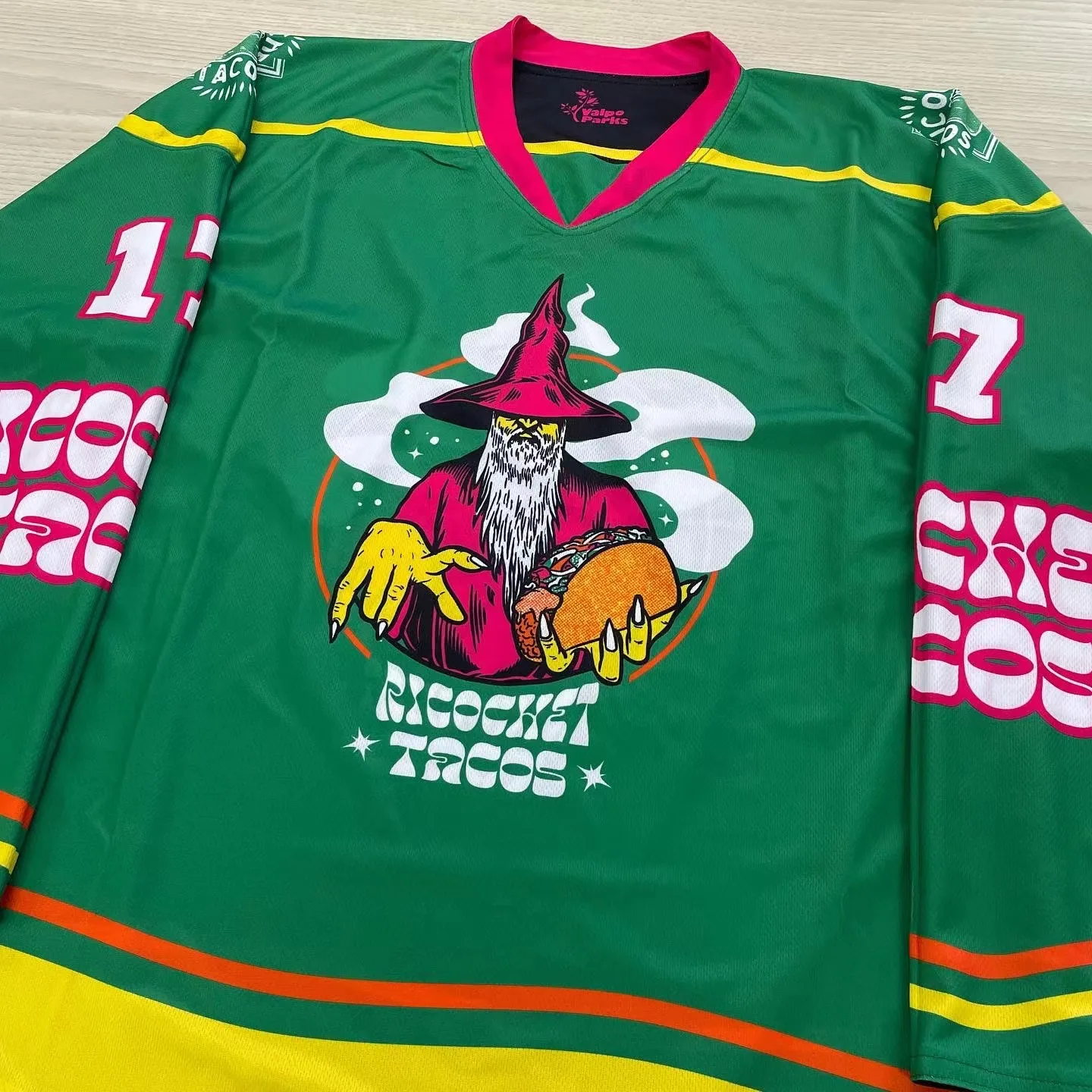 Full Sublimation Printing hockey jersey with custom design