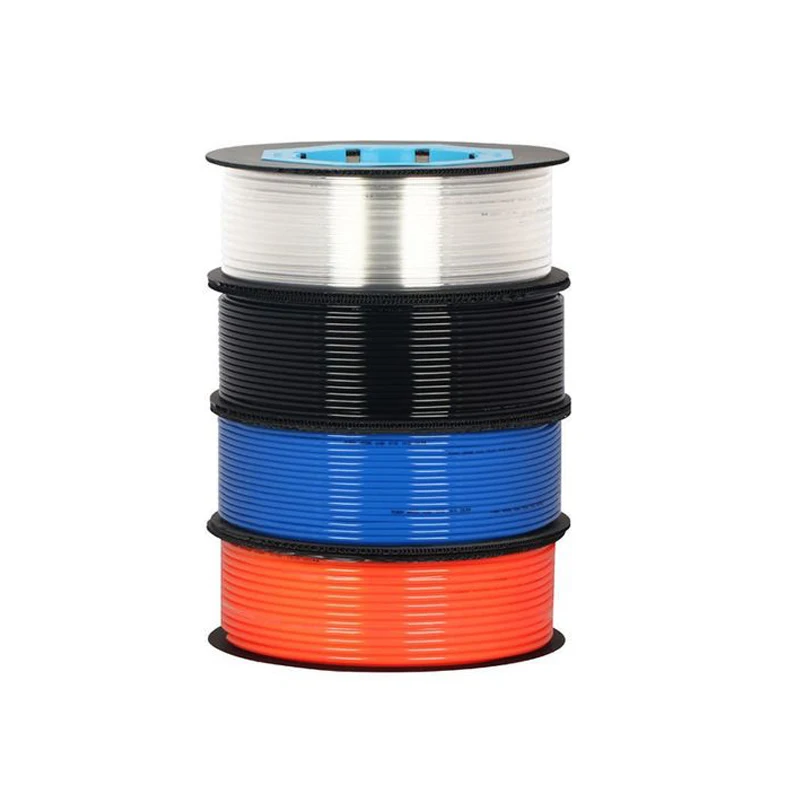 4x2.5 6x10 PU Various Color pneumatic tube air hose fitting high pressure air line tubing flexible polyurethane air hose