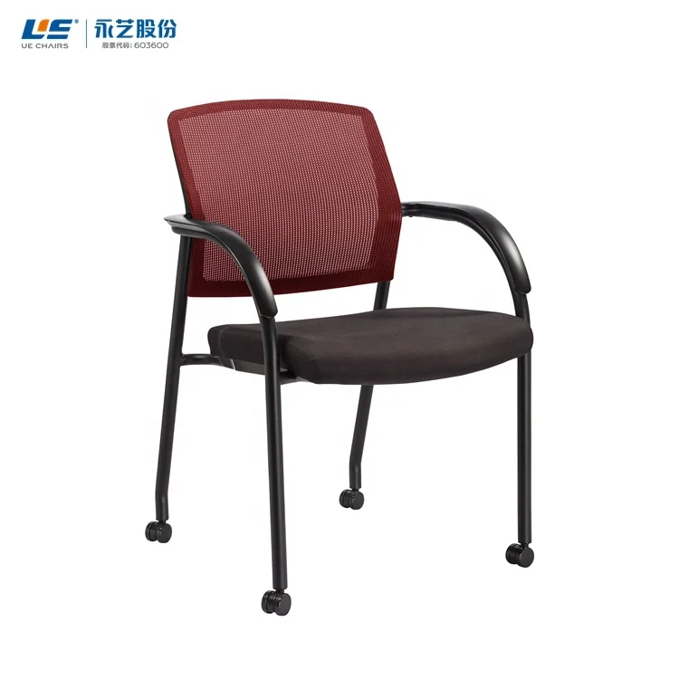 UE Free Sample Executive Execute Office Metal Rocking Modern Staff Back Seat Armrest Specifications Mesh Conference Chair