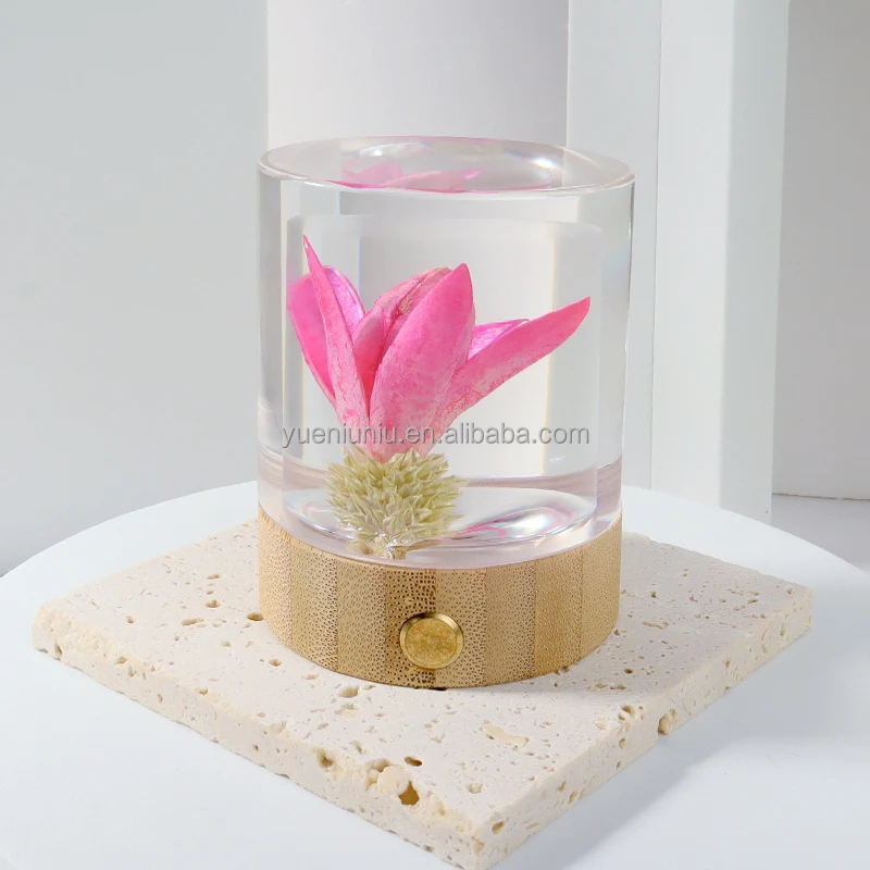 Personalized Photo Any Shaped Bedside Night Light 3D Acrylic Lamp Custom Photo Picture Gift LED Light With Wood Base