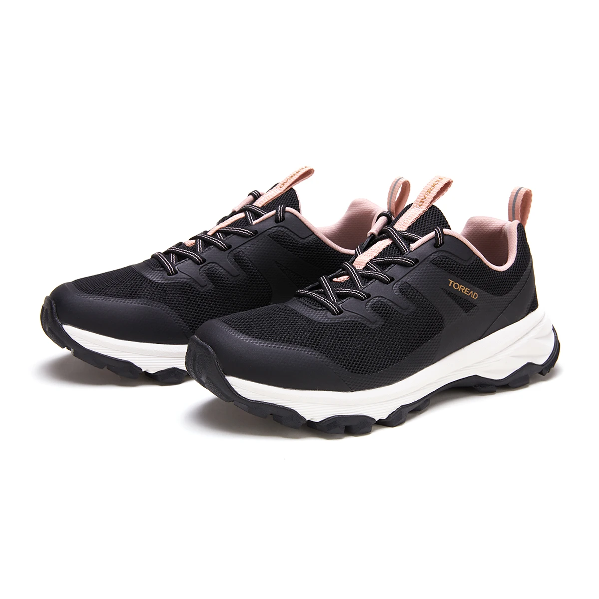 
TOREAD Light film with breathable mesh fabric outdoor waterproof lady walking shoes 