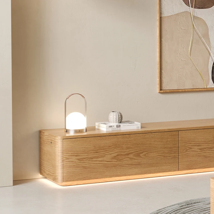 New Modern Wood Furniture TV Stands for Living Room TV Cabinet and Coffee Table Set Media Console TV Unit Wall