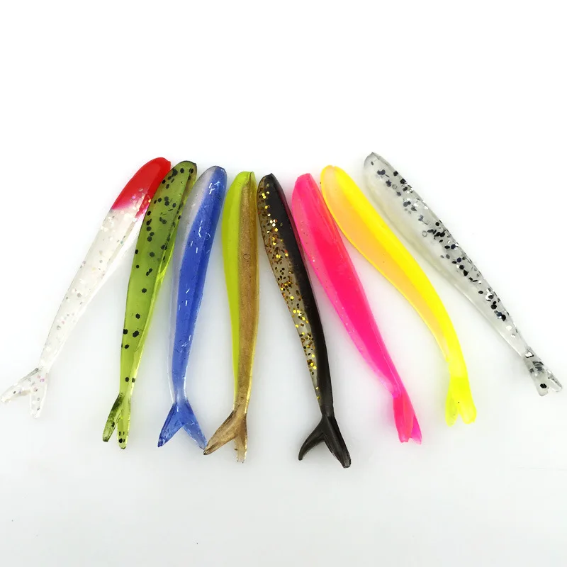Discount Manufacture directly sale 6cm 1.27g  soft scissors tail fishing lure