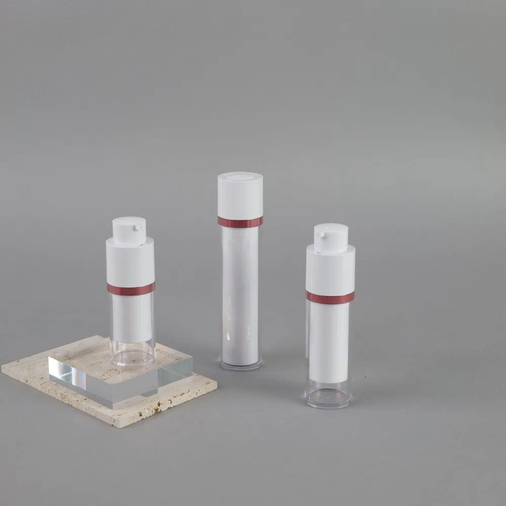 Экологичный экологически чистый многоразовый солнцезащитный крем для ухода за кожей эссенция мытья тела лосьон насос безвоздушная упаковочная бутылка