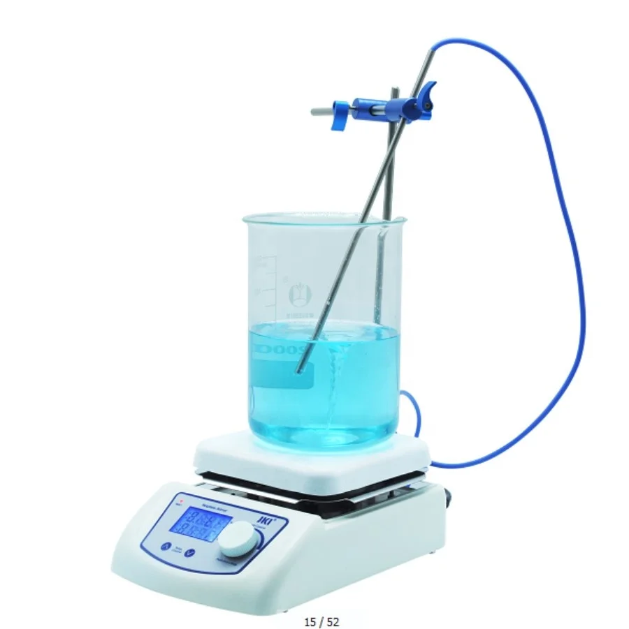 Digital magnetic stirrer with hotplate ceramic coating plate thermo control