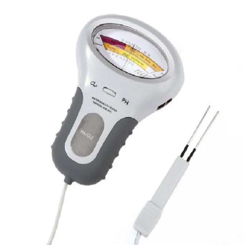 2 in 1 PH Chlorine Meter Tester PC-102 PH Tester Chlorine Water Quality Testing Device CL2 Measuring For Pool Aquarium