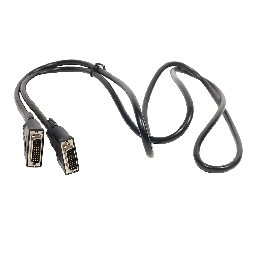 VGA Cable DVI 24+1pin Silver Plated Conduct Male to Male dvi to dvi 25pin Cable Dual Link Video Cable 2m 3m 5m for HDTV Computer