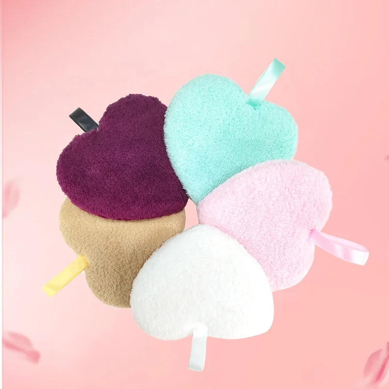Горячая продажа пресс-подборщик макияж для удаления макияжа двойная сторона хлопок косметический пуф