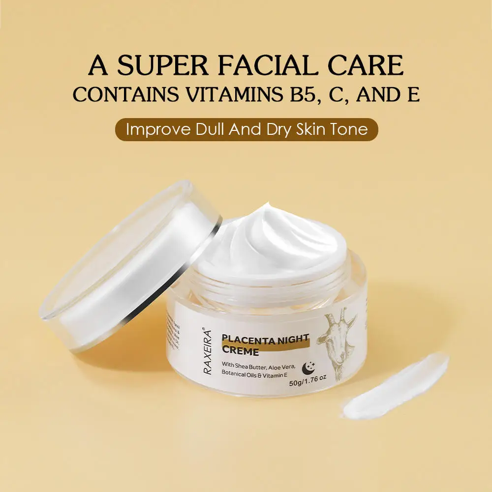 Wholesale Ovine Placenta Face Wrinkle Anti-Aging Remover Cream Best Night Whitening Cream
