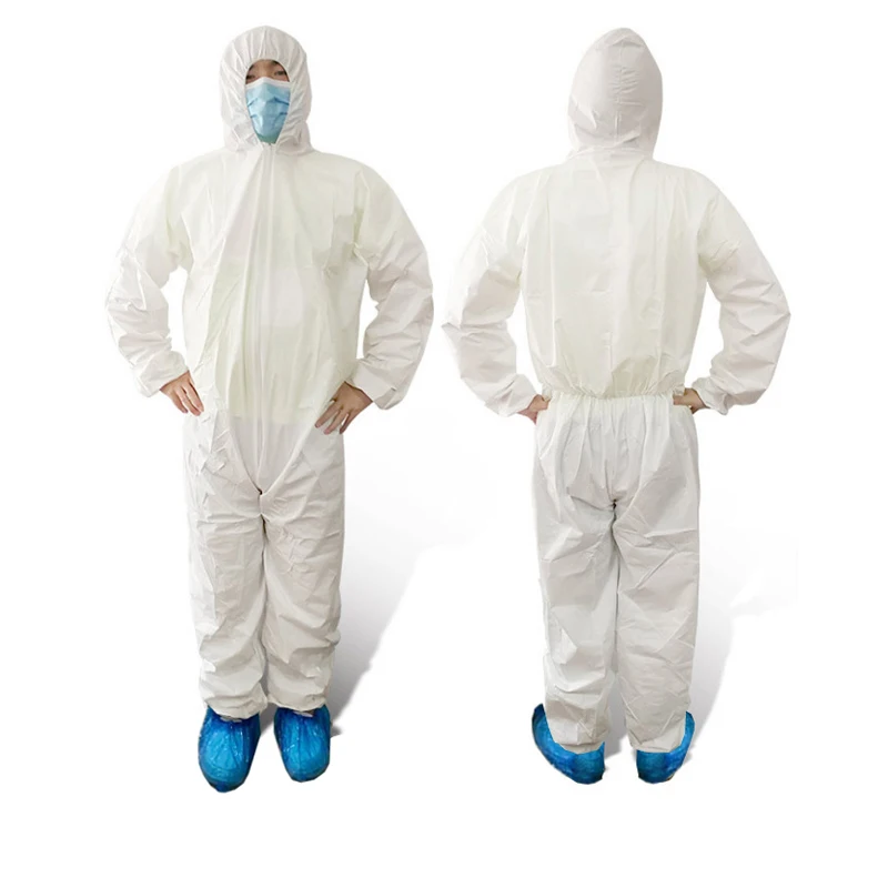 USA PPE Protective Gown, Turkey Personal Hooded Coveralls Suit/
