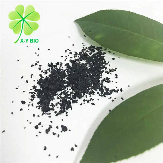Hot Selling Product Leonardite Sodium Humate Shiny Big Black Flakes 60% Min