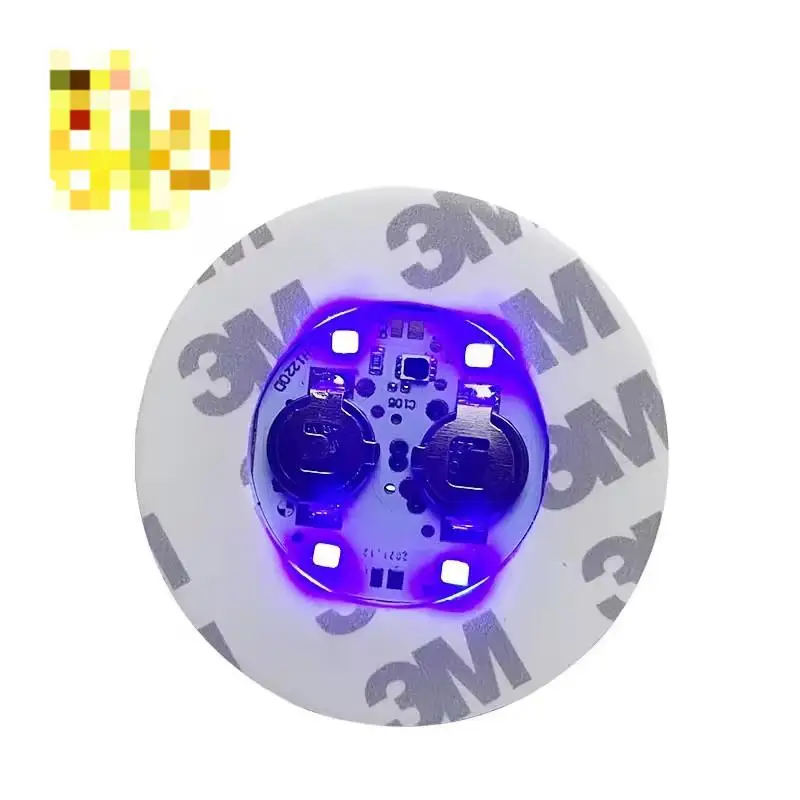 Popular Led Light Coaster Bottle Sticker Glue cup sticker Luminous Coaster