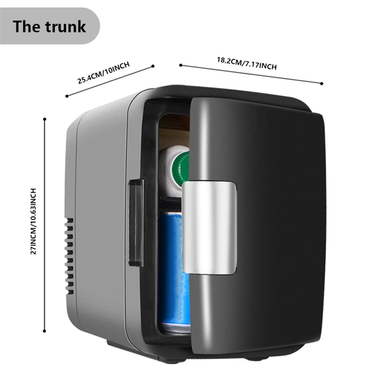 Professional Manufacturer Innovative-Design Durable Mini Car Fridge New-4L 4L Mini Car Fridge