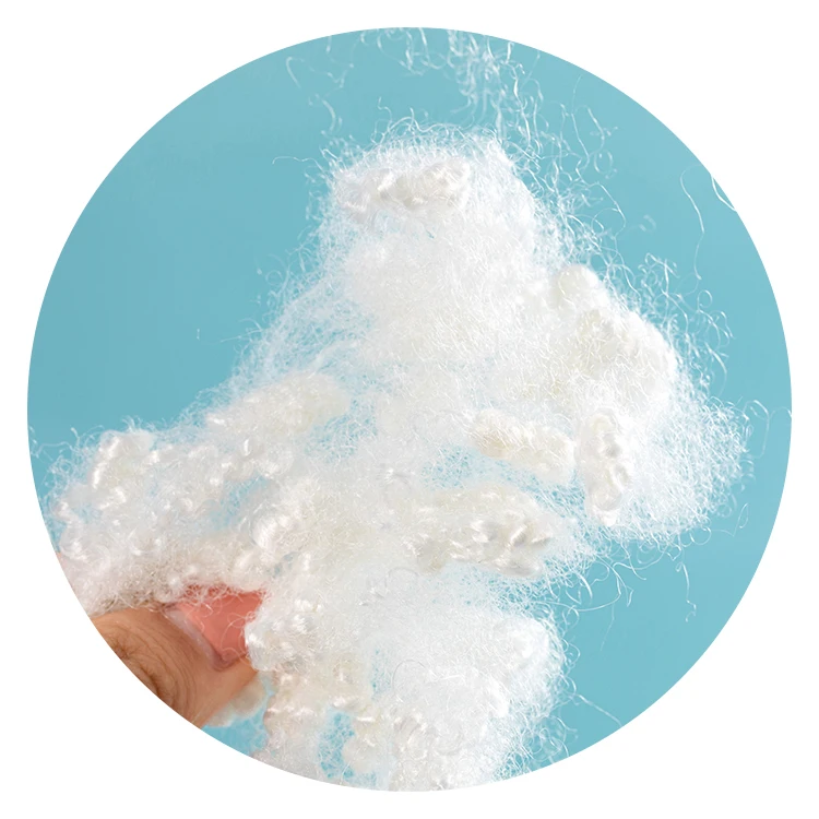 hcs 100% virgin 7dx64mm Hollow Conjugated Polyester Staple  Fiber