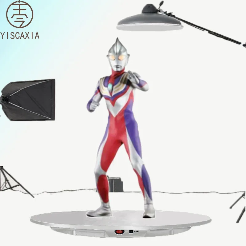  Yiscaxia 60 см 100 кг вращающийся на 360 градусов электрический демонстрационный стенд для фотосъемки с дистанционным управлением