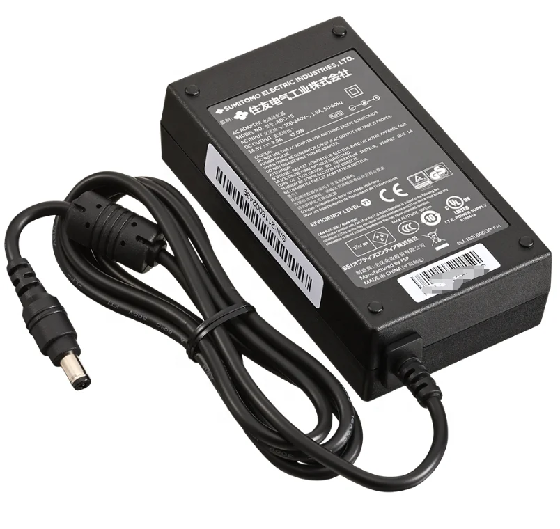 Original Japan ADC-15 AC/DC power adaptor for Fiber Optic fusion splicers T-400S, T-502S and Q502S series