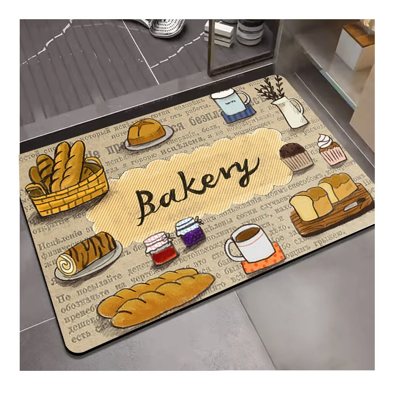 Anti Slip Washable Diatomite Bath Mat Floor Rugs Carpet 3d Door Mat