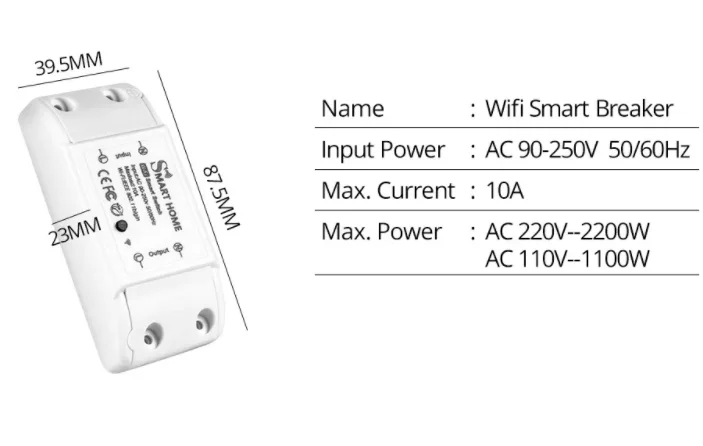 2022 New Arrivals Mini Tuya Zigbee 2 Way No Neutral Line Wireless Wall Switch Module Relay Voice Control Smart Home Google
