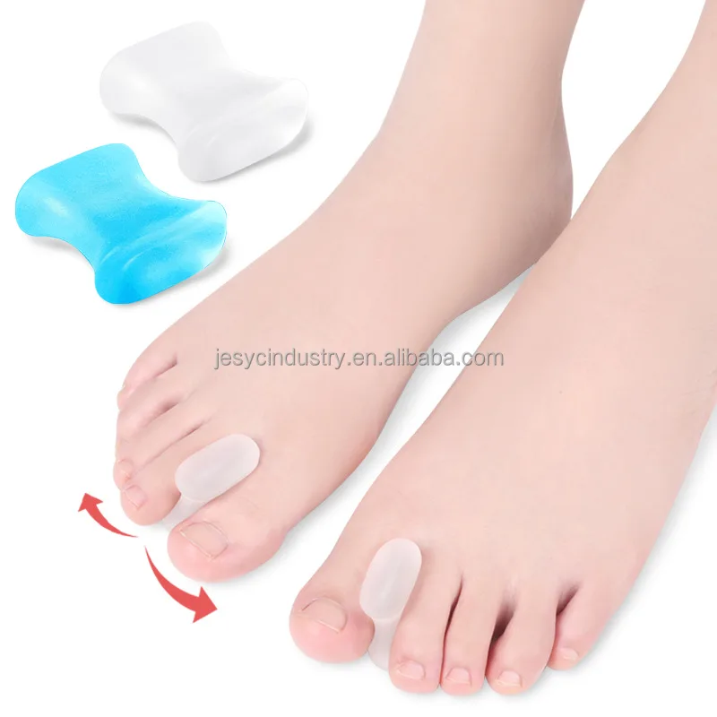 Silicone Big Toe Separator Hallux Valgus Bunion Corrector Brace Protector Toes Separator Silicone Gel Toe Spacer Corrector