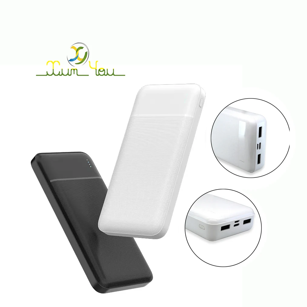 Outdoor Type C Power Banks New 20000 mah 10000mah Mobile Phone New Custom Slim USB Portable Charger Power Bank