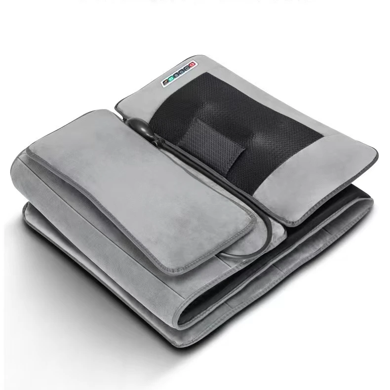 Vibrating massage mattress and Body  Massager Cushion for Neck Shoulder massage mattress with heat vibration korea