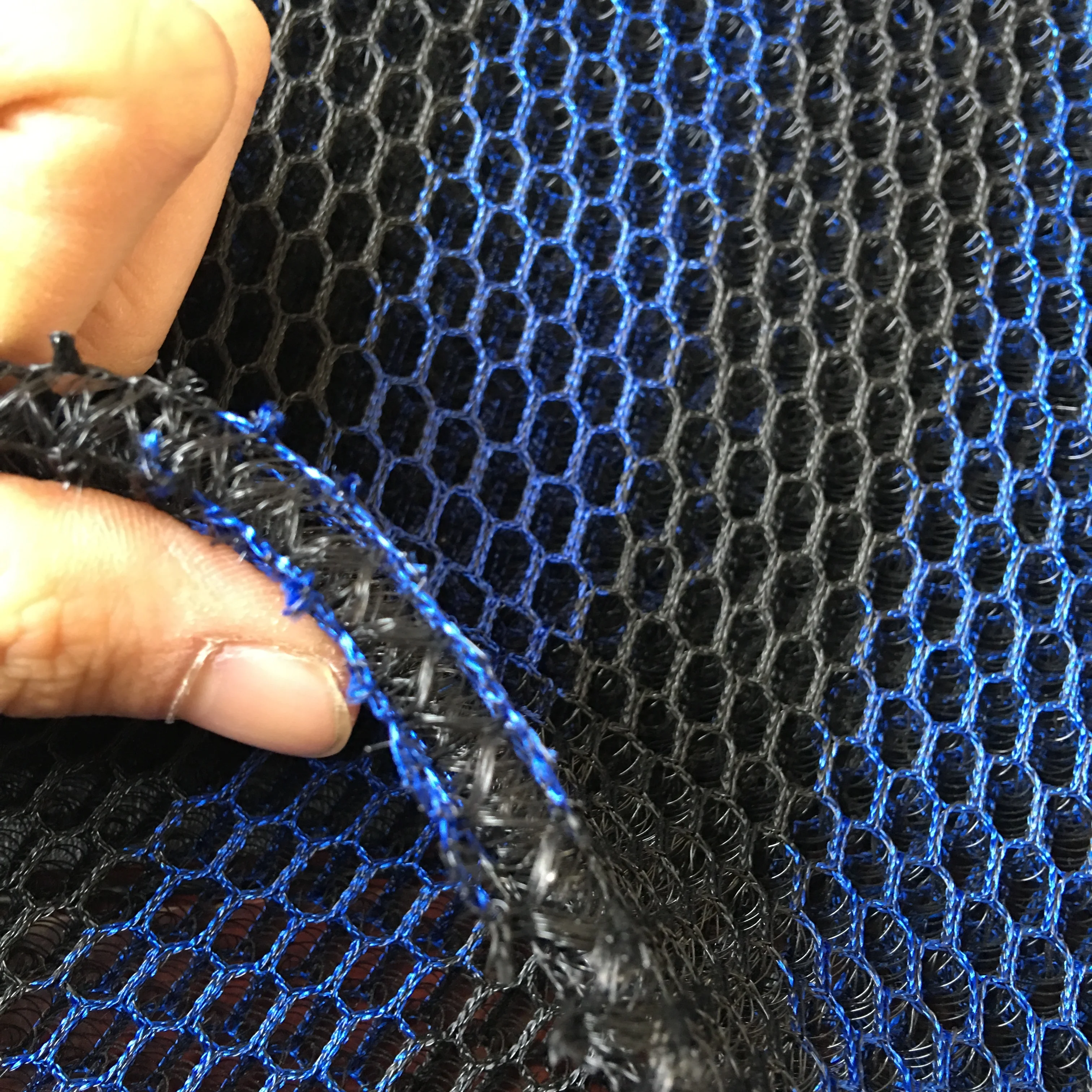 Breathable heatproof 3d mesh fabric motorcycle seat cushion air mesh