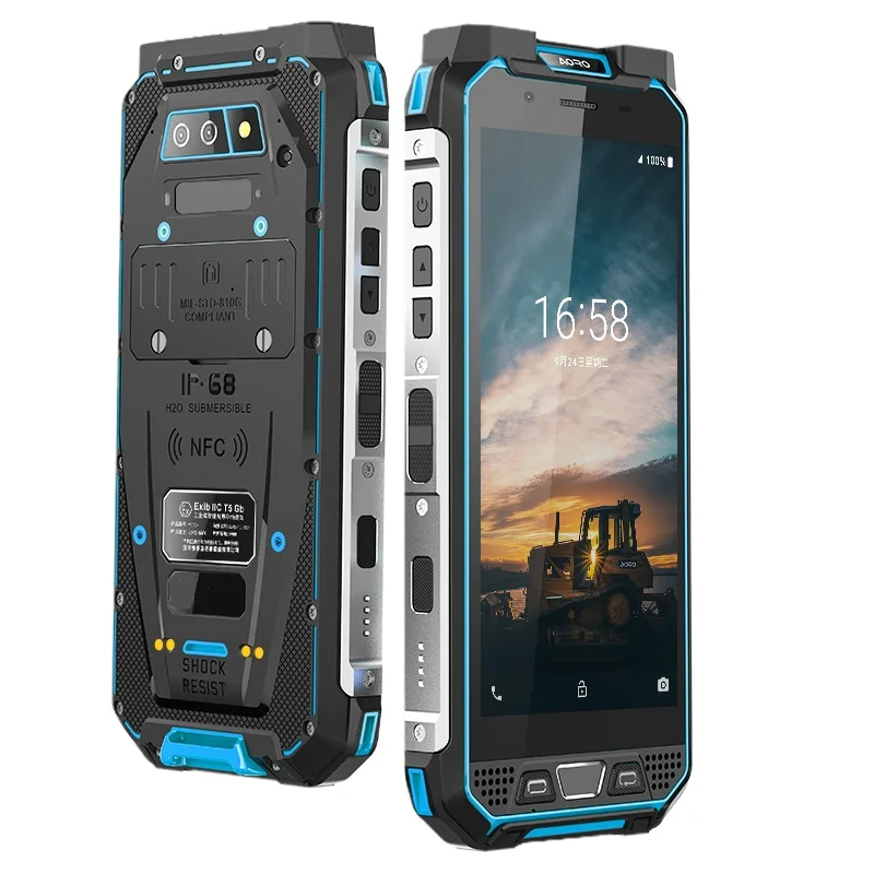 ECO-T67 wireless ATEX android barcode scanner for oil management rfid scanner