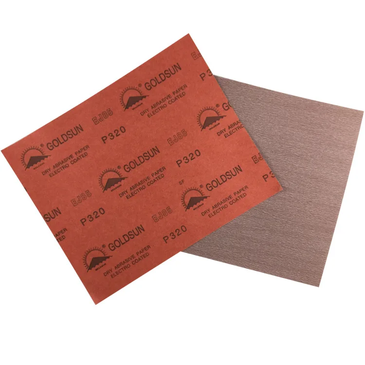 Zinc-Stearated Non Loading Abrasive Sand Paper for Paint Surface Grinding