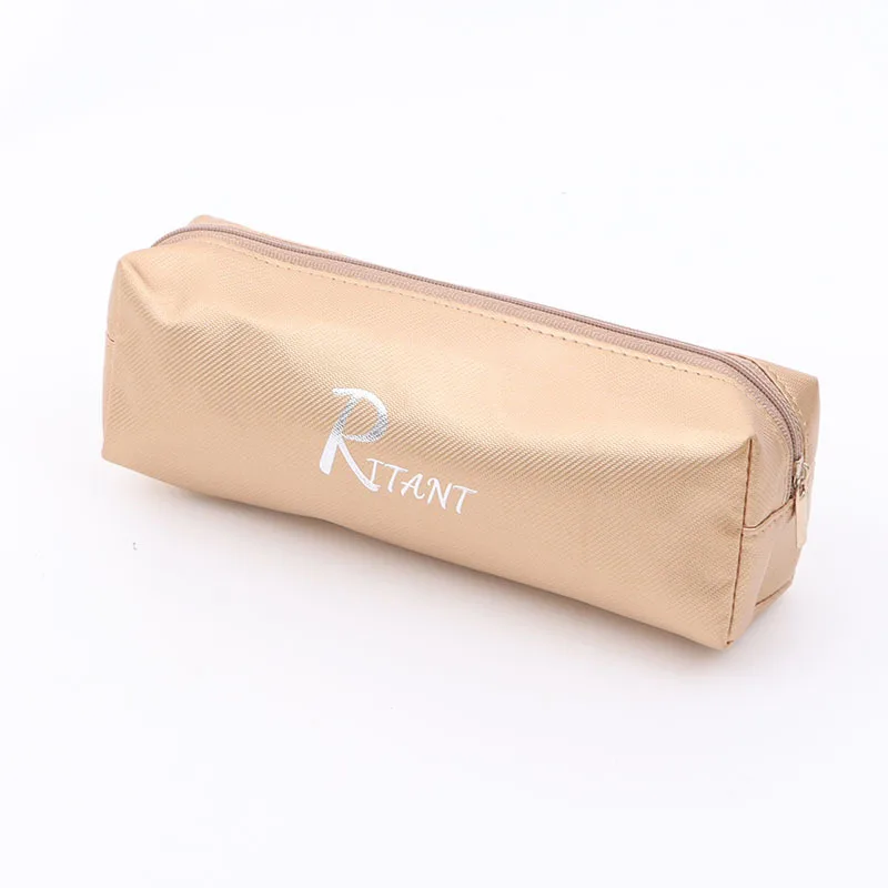 Пенал большой емкости на молнии, Прочный чехол для канцелярских принадлежностей, школьные и офисные принадлежности, Канцтовары