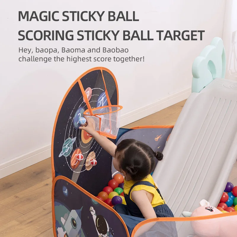 Outdoor/ Indoor Children Baby Playpens Safety Tents with Basketry Kids Play Tent Ocean Ball Pool Play Tent for children