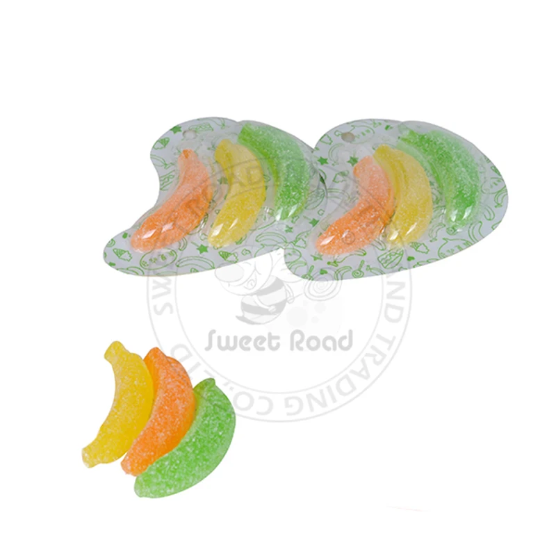 
Assorted Chewing Banana Shaped Soft Candy 