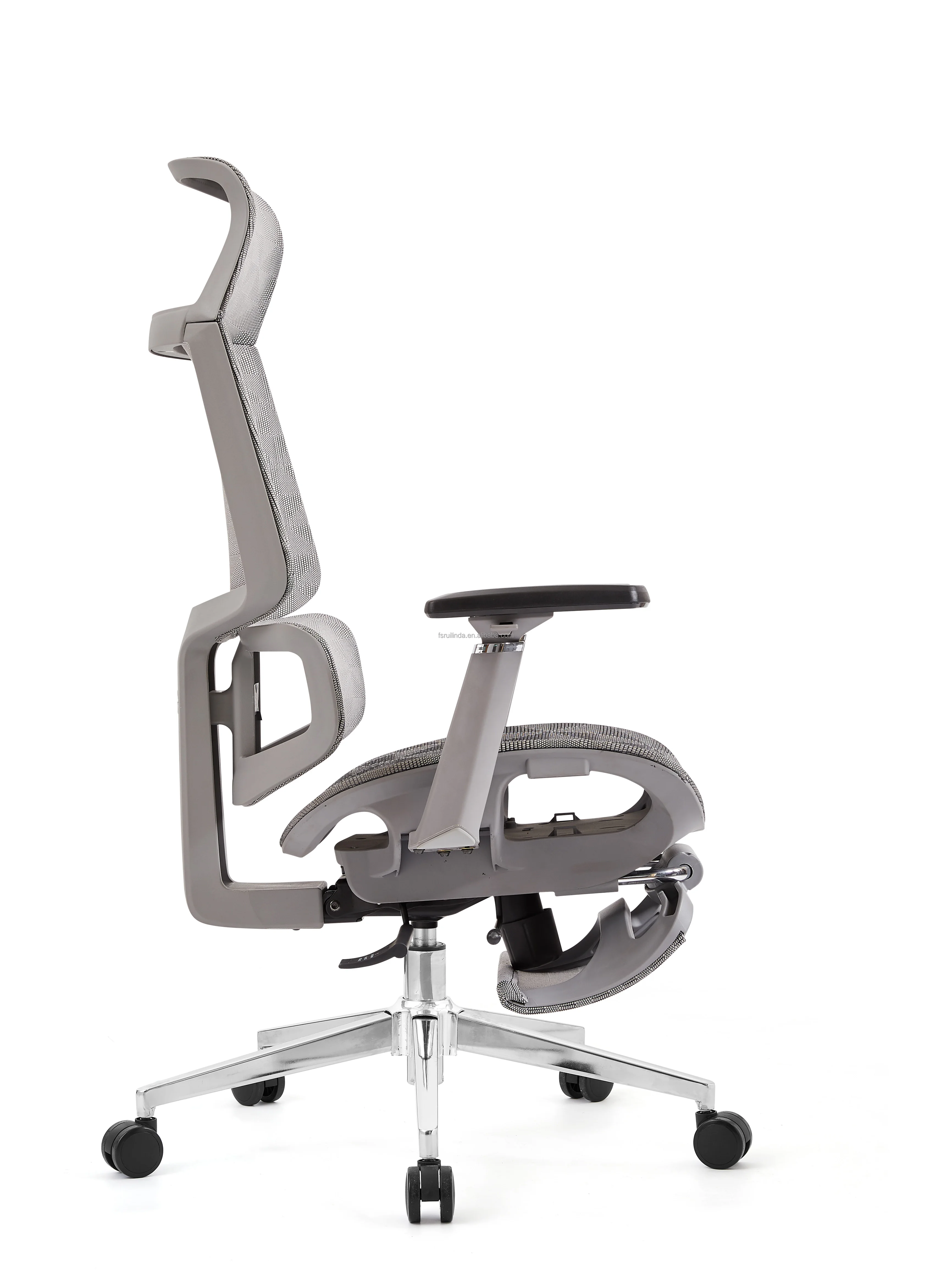 Active Lumbar Support Modern Ergonomics Ergonomic Mesh Game Office Chair with Perforated Hollow Seating